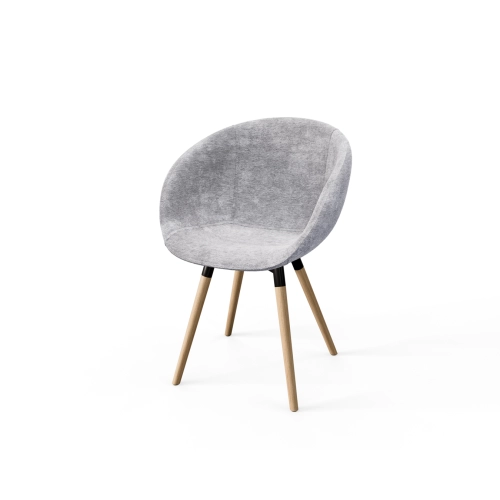 Krzesło KR-502 Ruby Kolory Tkanina Loris 80 Design Italia 2025-2030